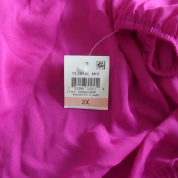 Inc International 2X Off The Shoulder Top - Picture 4 of 4